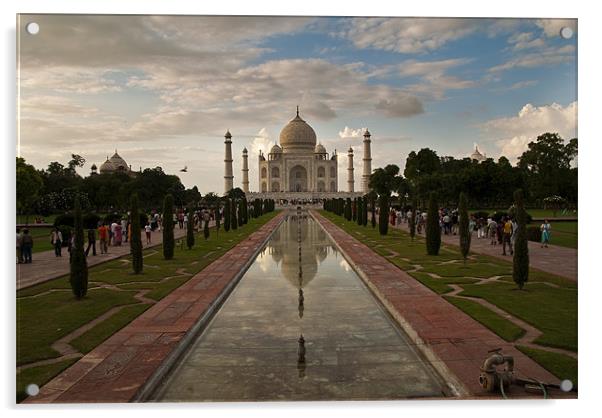 Taj Mahal Acrylic by Carlo Macinai