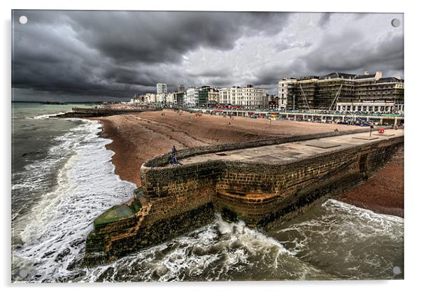 Brighton Acrylic by Tony Bates