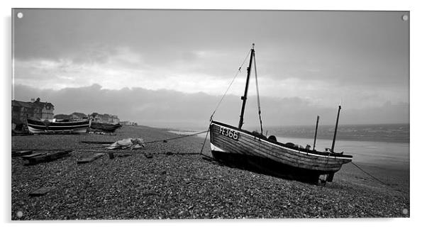 Dungeness fishing boat Acrylic by Tony Bates