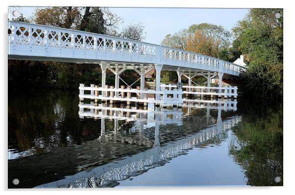  Whitchurch Bridge Acrylic by Tony Bates