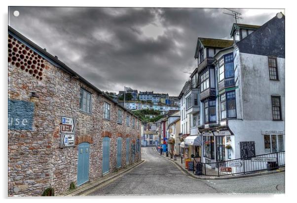 Brixham Acrylic by Allan Briggs