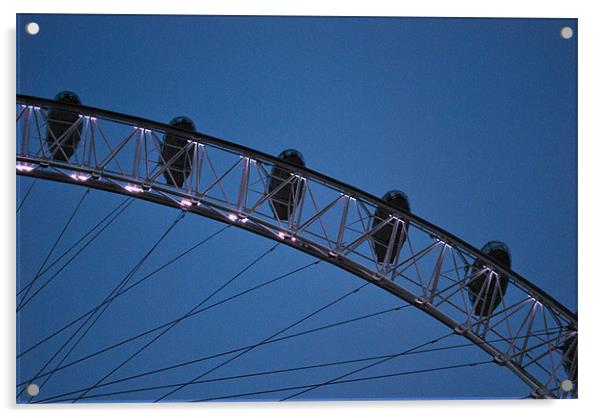 London Eye Acrylic by Madeline Harris