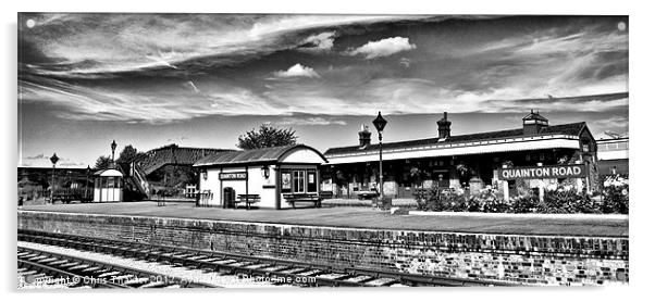 Quainton Road Railway Station Acrylic by Chris Thaxter