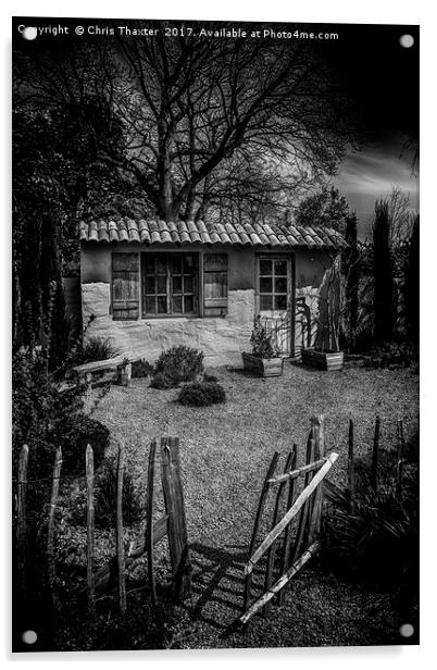 Le Jardin de Vincent Acrylic by Chris Thaxter