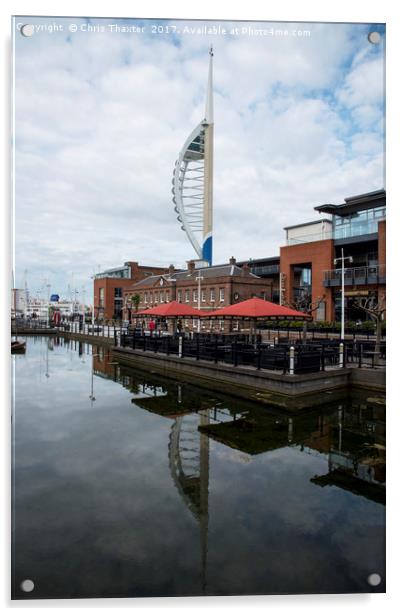 Spinnaker Tower Portsmouth Acrylic by Chris Thaxter
