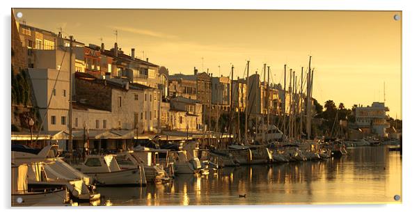 Ciutadella de Menorca Acrylic by Mark Hobson