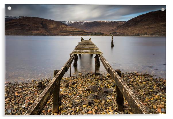 Loch Linnhe Acrylic by James Grant