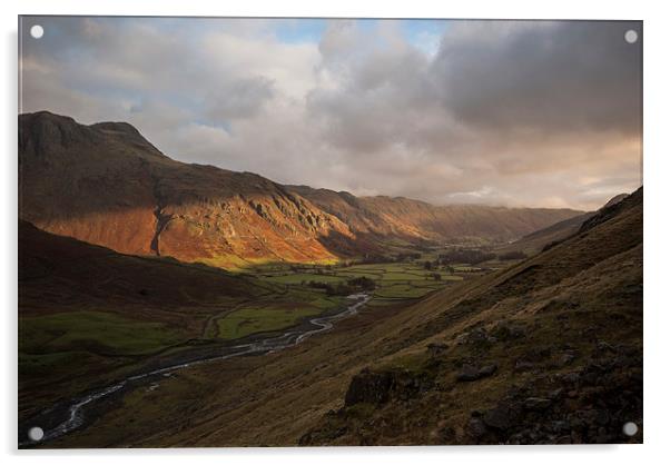  Langdale Light Acrylic by James Grant