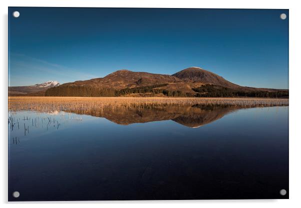  Loch Cill Chriosd Acrylic by James Grant