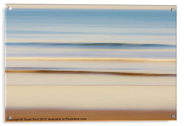 Beach Abstract Skylight Acrylic by Stuart Reid