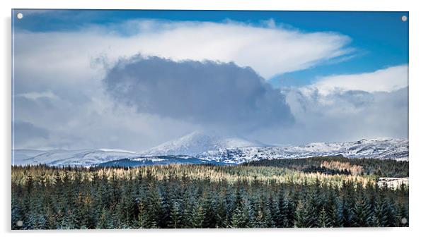  Highland Range Acrylic by Stuart Jack