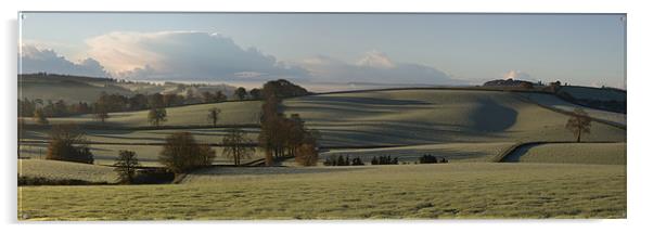 Frost and Shadows Acrylic by Pete Hemington