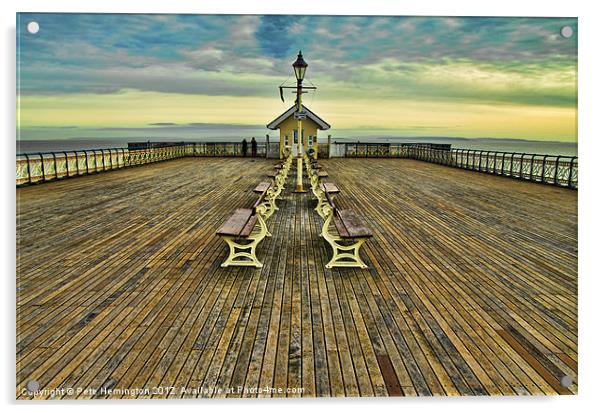 Penarth Pier Acrylic by Pete Hemington