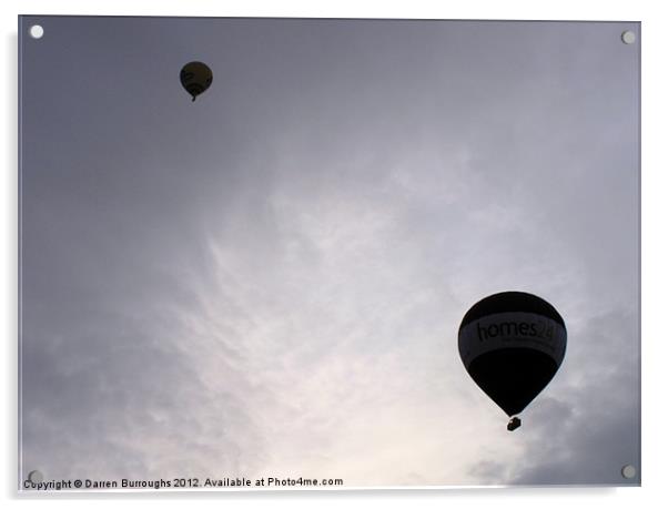 Balloons Acrylic by Darren Burroughs