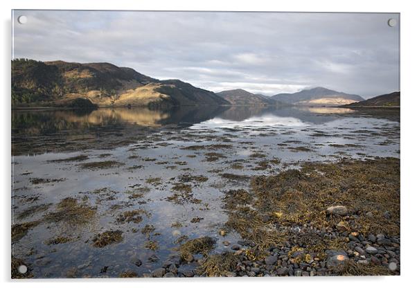 Loch Duich Acrylic by Steve Glover