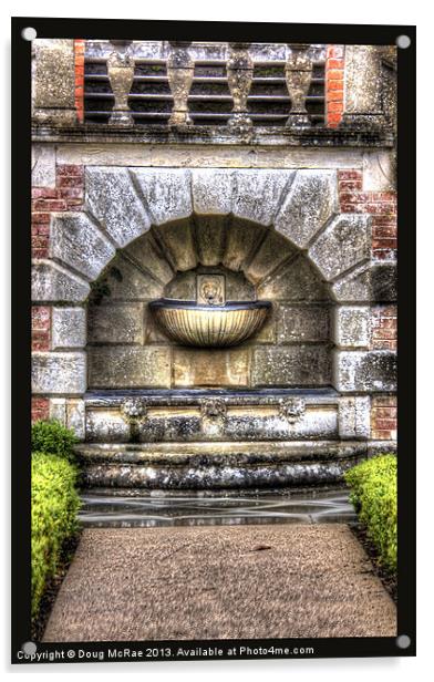 stone arch Acrylic by Doug McRae