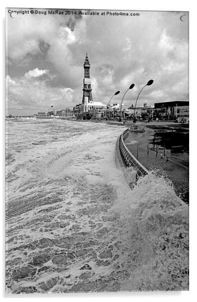  Blackpool Acrylic by Doug McRae
