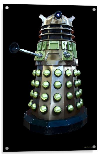 Dalek Acrylic by Doug McRae