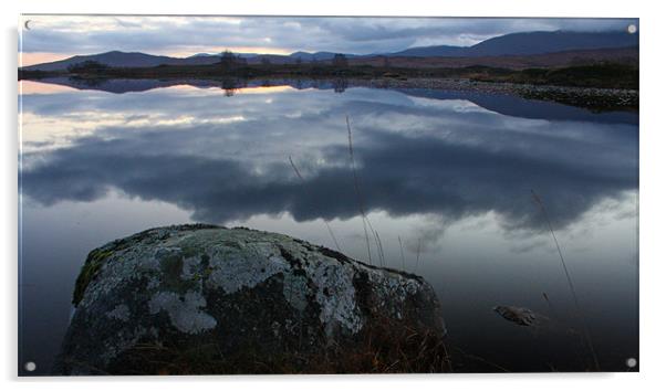 Loch Ba, Rannoch Moor Acrylic by Sandi-Cockayne ADPS