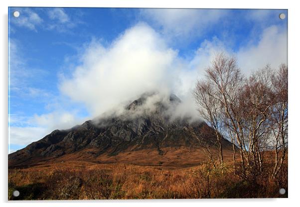 Stob Dearg, Buachaille Etive Mor Acrylic by Sandi-Cockayne ADPS