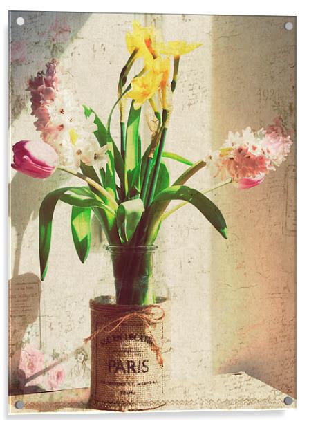  Spring Has Sprung.. Acrylic by Rosanna Zavanaiu