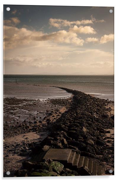 Rhos-on-sea Acrylic by Sean Wareing