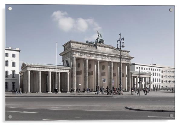  The Brandenburg Gates Acrylic by Sean Wareing