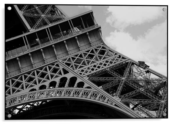 La Tour Eiffel Acrylic by Berit Ipsen