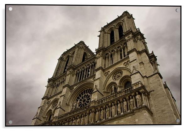 Notre Dame - Paris Acrylic by Berit Ipsen