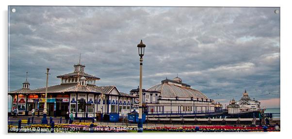 Eastbourne Pier, East Sussex. 1 Acrylic by Dawn O'Connor