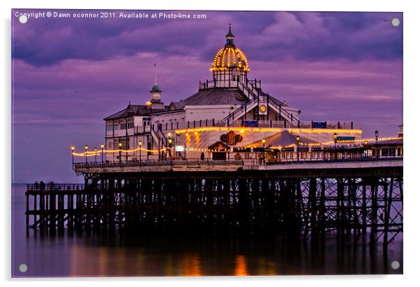 Eastbourne Pier, East Sussex. 6 Acrylic by Dawn O'Connor