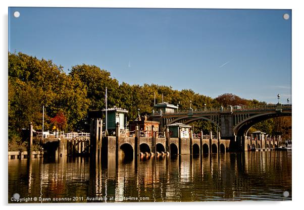 Richmond Lock Acrylic by Dawn O'Connor