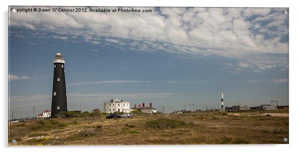 Dungeness Landscape Acrylic by Dawn O'Connor