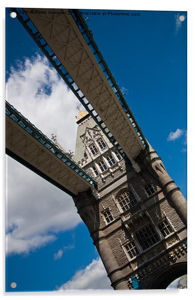 Tower Bridge 2 Acrylic by Dawn O'Connor