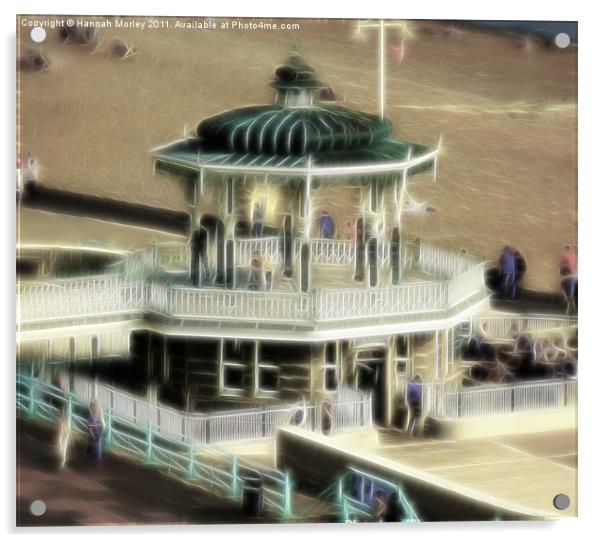 Brighton Bandstand Acrylic by Hannah Morley