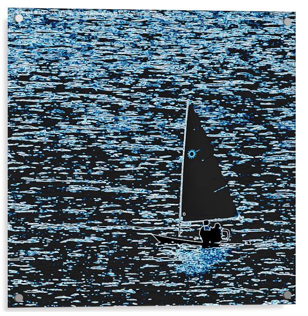 Sail Away... Acrylic by Hannah Morley
