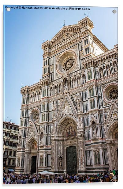  Florence Cathedral Acrylic by Hannah Morley