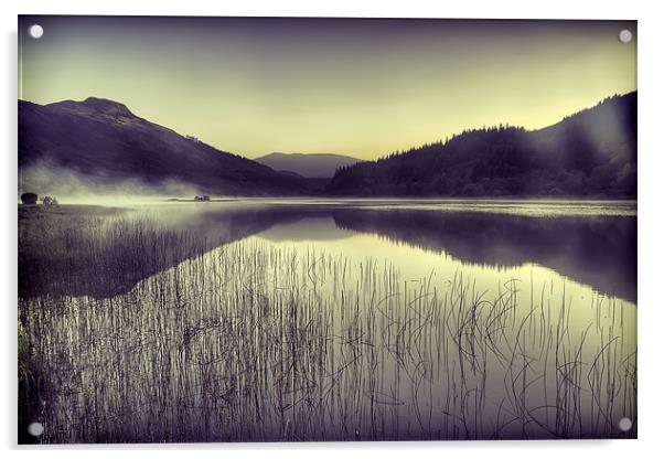 Loch Lubnaig Toned Acrylic by Sam Smith