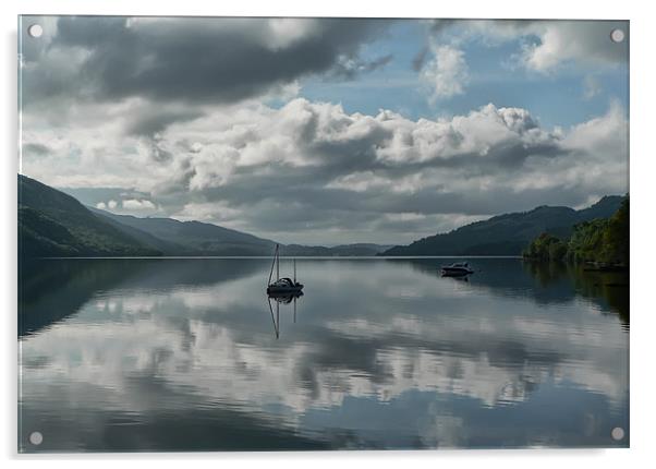 Loch lomond Acrylic by Sam Smith