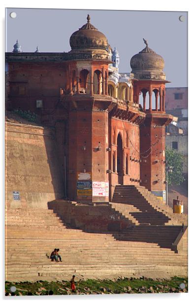 Chet Singh Ghat Acrylic by Serena Bowles