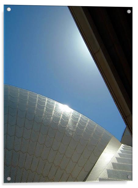 Sydney Opera House, Sydney, Australia Acrylic by Serena Bowles