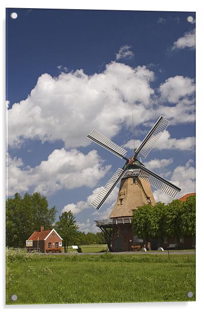 Bagband Windmill Acrylic by Thomas Schaeffer