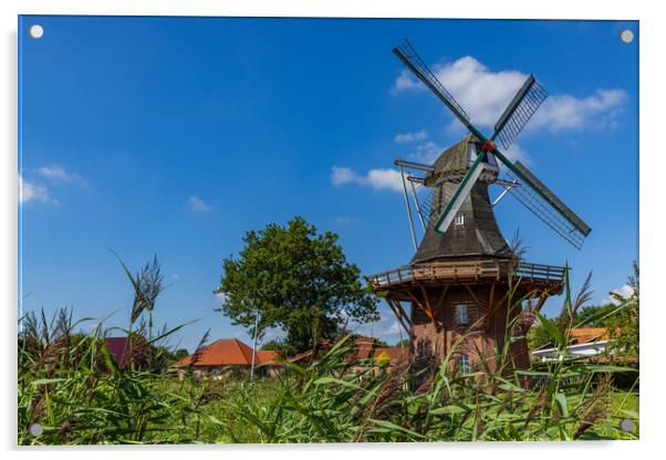 Windmill Acrylic by Thomas Schaeffer