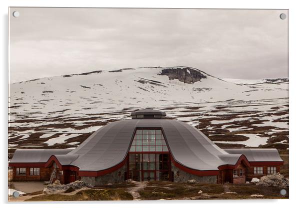 Polar circle center Acrylic by Thomas Schaeffer