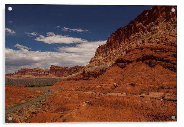 Capitol Reef Nationalpark Acrylic by Thomas Schaeffer