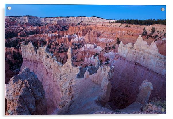 Sunrise at Bryce Canyon Acrylic by Thomas Schaeffer