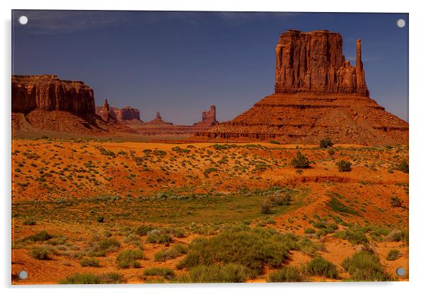 Monument Valley Acrylic by Thomas Schaeffer