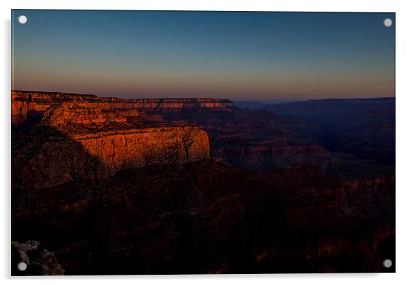 Sunrise at Moran Point Acrylic by Thomas Schaeffer