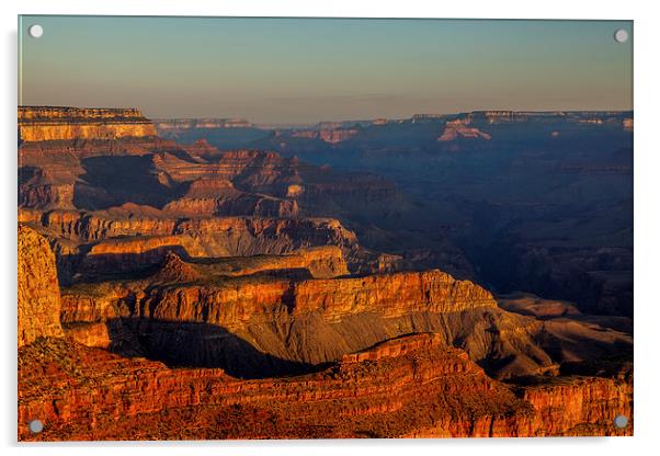 Sunrise at Moran Point Acrylic by Thomas Schaeffer