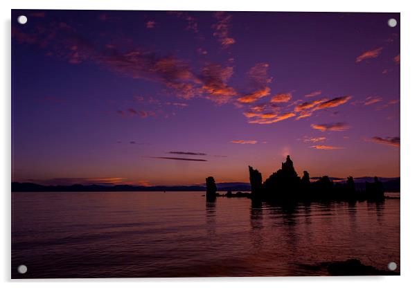 Sunrise at Mono Lake Acrylic by Thomas Schaeffer